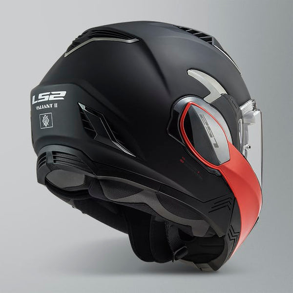 LS2 Valiant II Solid - Matt Black - Casco Modulare Apribile – Iannone Moto