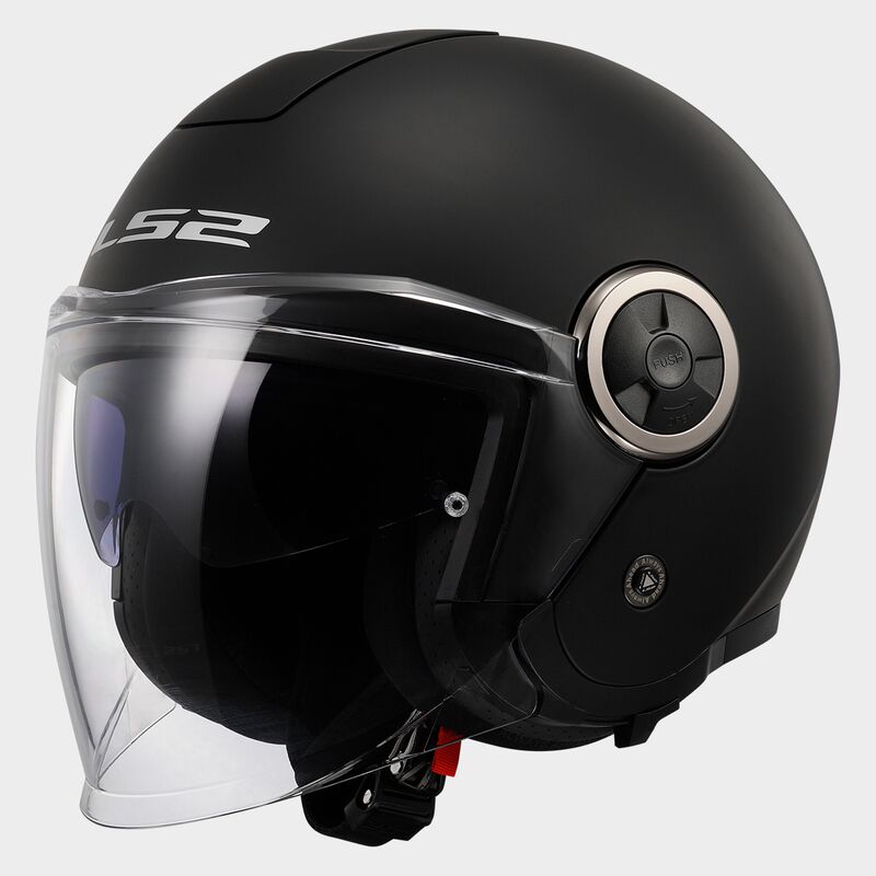 LS2 CLASSY OF 620 - SOLID MATT BLACK - CASCO JET *