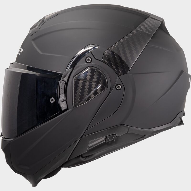 LS2 ADVANT 2 FF910 - SOLID MATT BLACK - CASCO MODULARE *