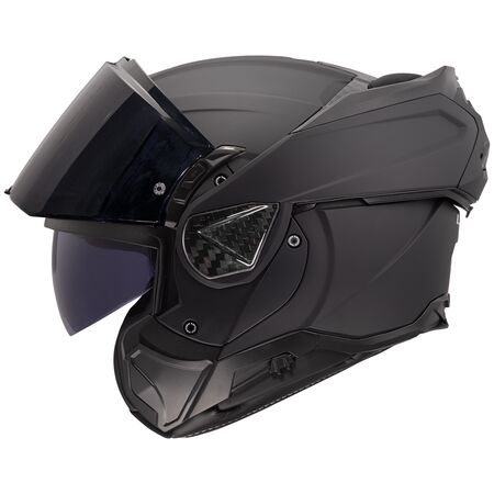 LS2 ADVANT 2 FF910 - SOLID MATT BLACK - CASCO MODULARE *