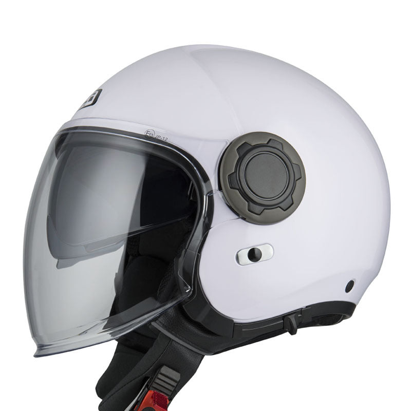 *NZI HELMETS RINGWAY DUO BIANCO SOLID.