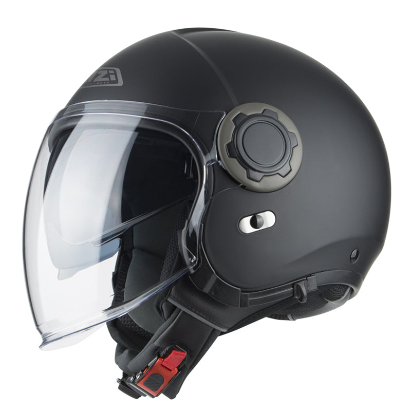 *NZI HELMETS RINGWAY DUO NERO MATT.