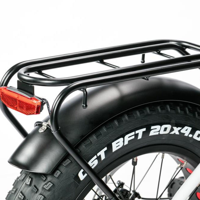 Fat Bike Z-Tech Telaio a Culla E-Bike 250w - BIANCA