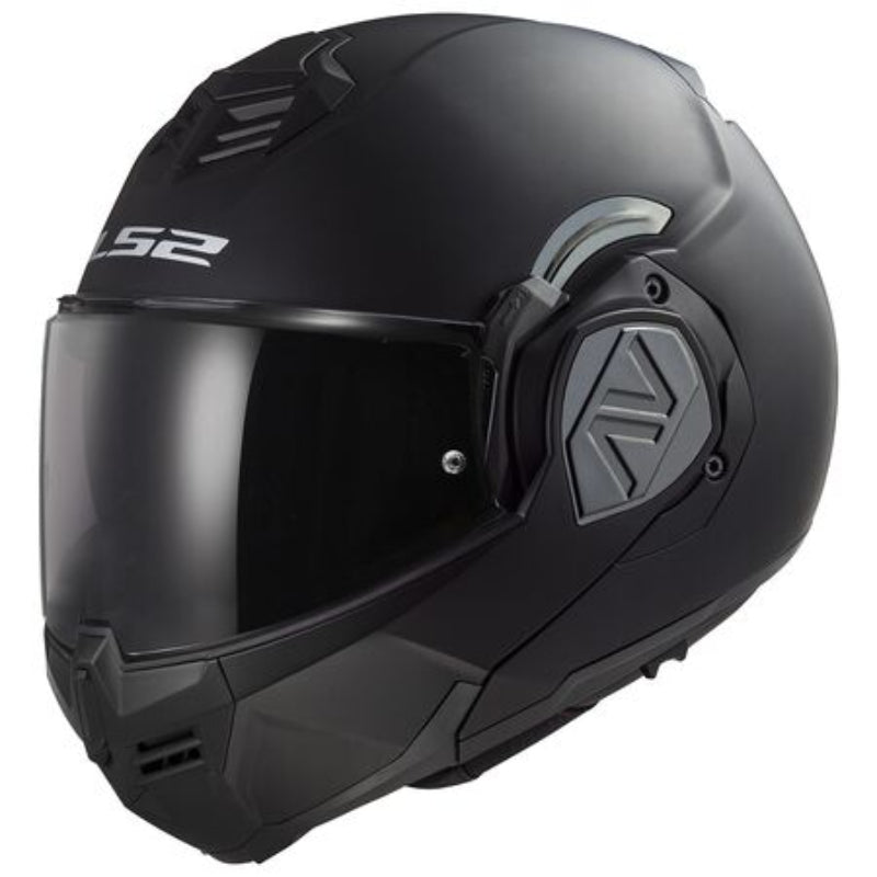 LS2 ADVANT SOLID MATT BLACK FF906 CASCO MODULARE