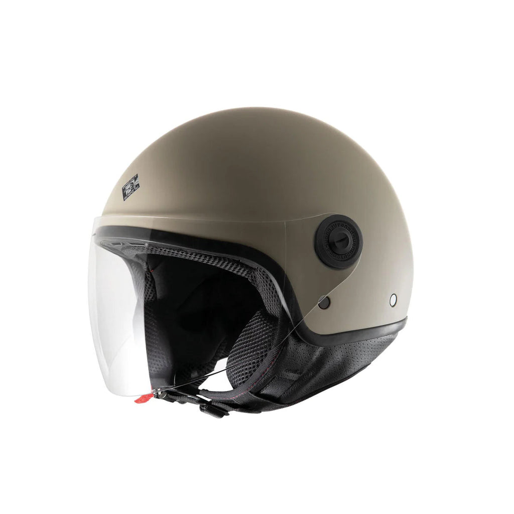 CASCO JET VISIERA TUCANO URBANO DEMI-JET EL'JETTIN - SABBIA OPACO *