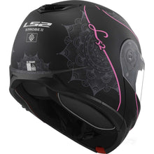 Carica l&#39;immagine nel visualizzatore di Gallery, LS2 Strobe 2 FF908 -  Matt Black Pink- Casco Modulare *