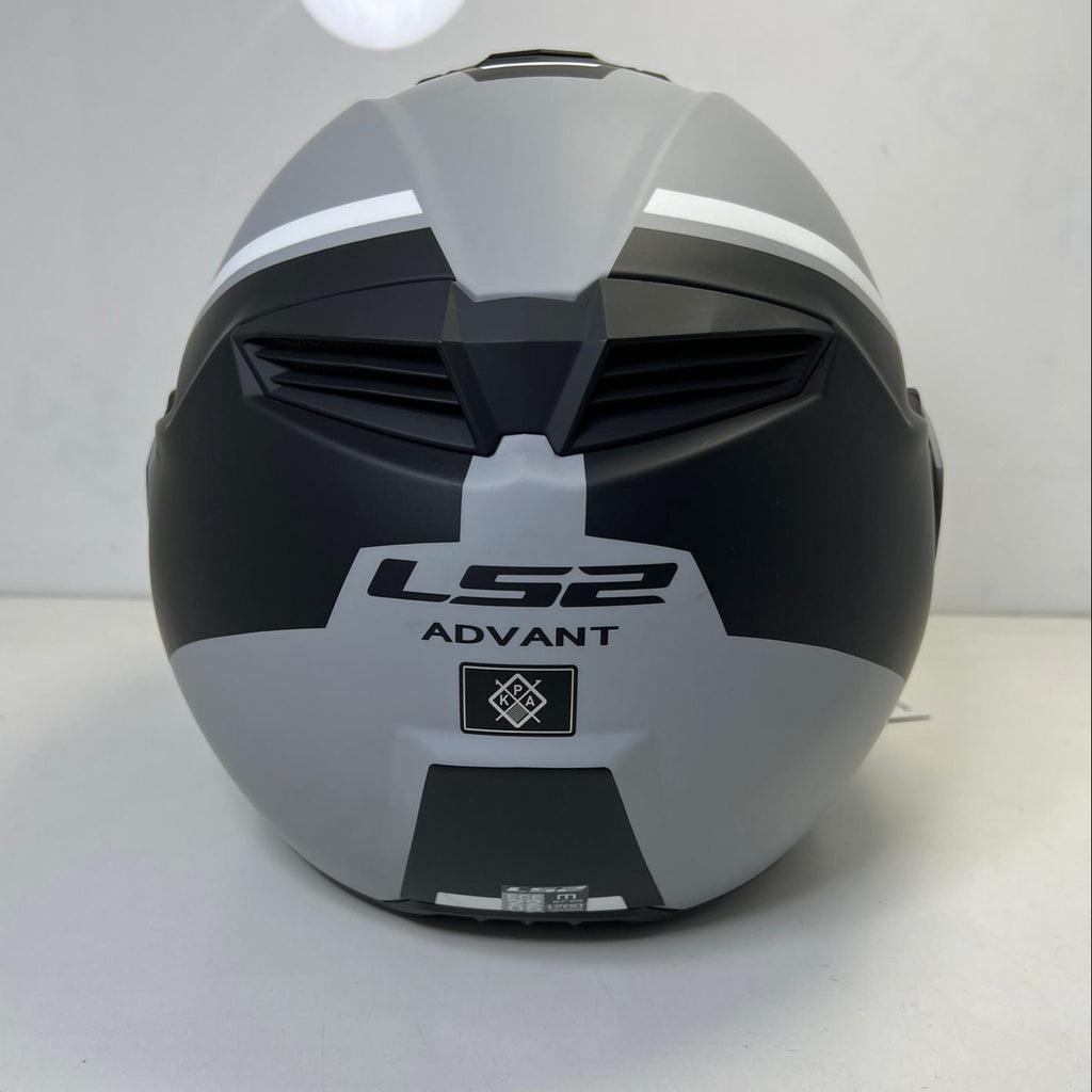 LS2 ADVANT SWIPE FF906 MATT GREY/BLACK - CASCO MODULARE *