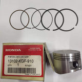 PISTONE E FASCE ORIGINALE HONDA S WING PANTHEON NES PES 125CC 13102KGF910