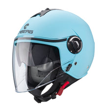 Carica l&#39;immagine nel visualizzatore di Gallery, -Caberg Riviera V4 Matt Light Blue  - Casco Jet Doppia Visiera