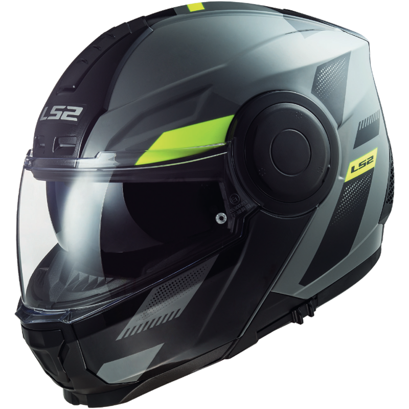 LS2 Scope Max Nardo H-V Yellow Casco Integrale - FF902 *